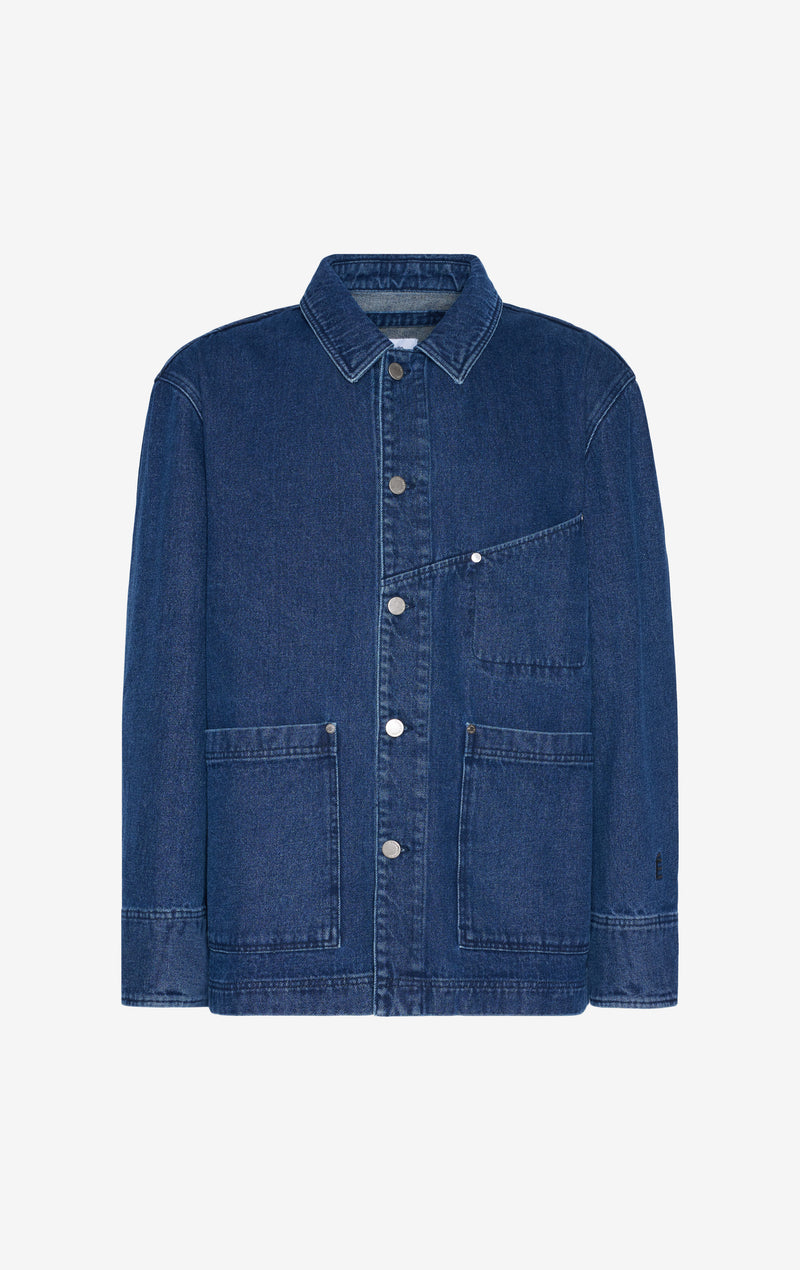 ETUDES STUDIO WORKER DENIM JACKET BLUE 1 ETUDES STUDIO WORKER DENIM JACKET BLUE 1