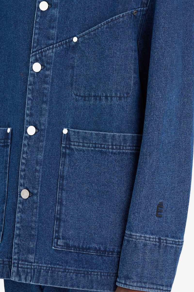 ETUDES STUDIO WORKER DENIM JACKET BLUE 6 ETUDES STUDIO WORKER DENIM JACKET BLUE 6