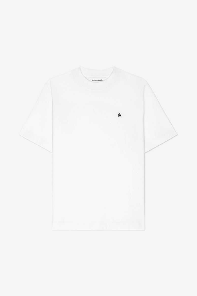 ETUDES STUDIO REGULAR TEE SHIRT E WHITE 1 ETUDES STUDIO REGULAR TEE SHIRT E WHITE 1