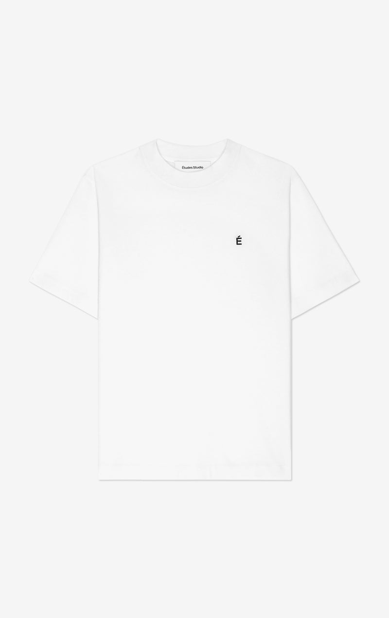 ETUDES STUDIO REGULAR TEE SHIRT E WHITE 1 ETUDES STUDIO REGULAR TEE SHIRT E WHITE 1