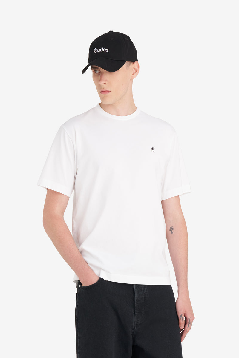 ETUDES STUDIO REGULAR TEE SHIRT E WHITE 2 ETUDES STUDIO REGULAR TEE SHIRT E WHITE 2