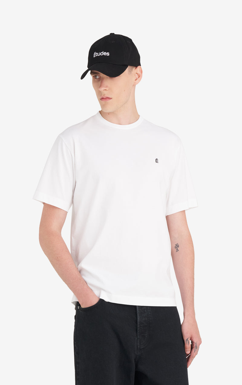 ETUDES STUDIO REGULAR TEE SHIRT E WHITE 2 ETUDES STUDIO REGULAR TEE SHIRT E WHITE 2