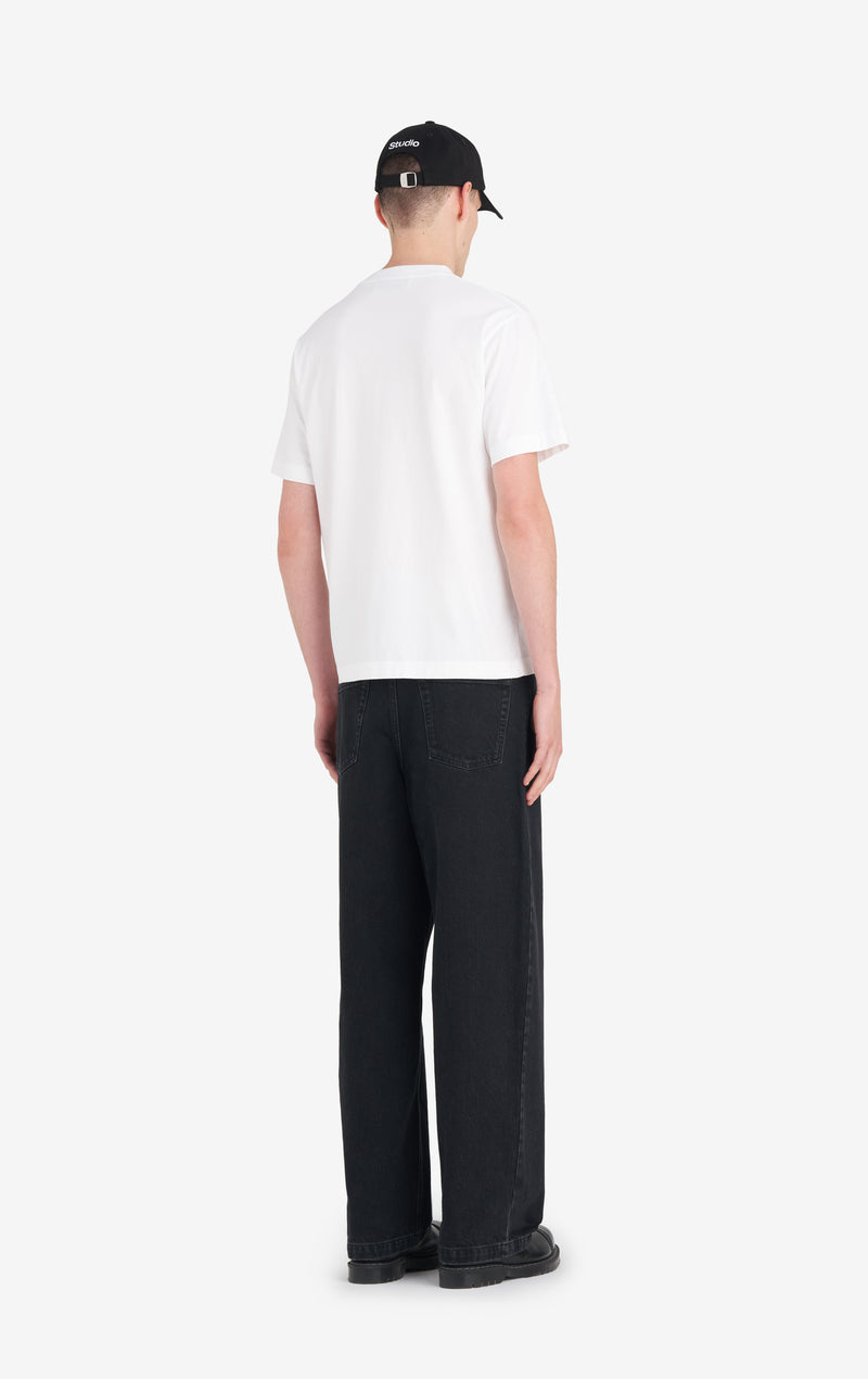 ETUDES STUDIO REGULAR TEE SHIRT E WHITE 4 ETUDES STUDIO REGULAR TEE SHIRT E WHITE 4