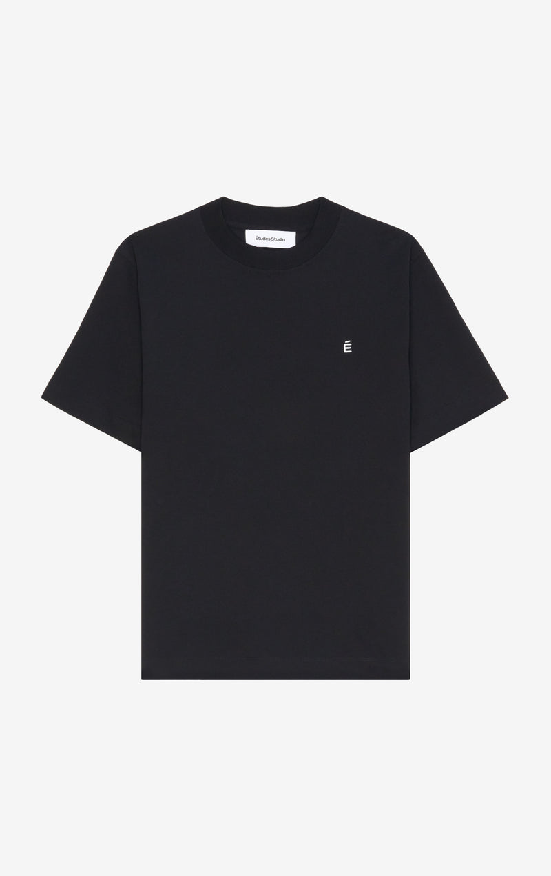 ETUDES STUDIO REGULAR TEE SHIRT E BLACK 1 ETUDES STUDIO REGULAR TEE SHIRT E BLACK 1