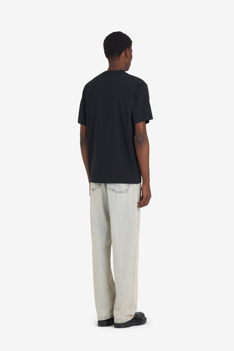 ETUDES STUDIO REGULAR TEE SHIRT E BLACK 4 ETUDES STUDIO REGULAR TEE SHIRT E BLACK 4