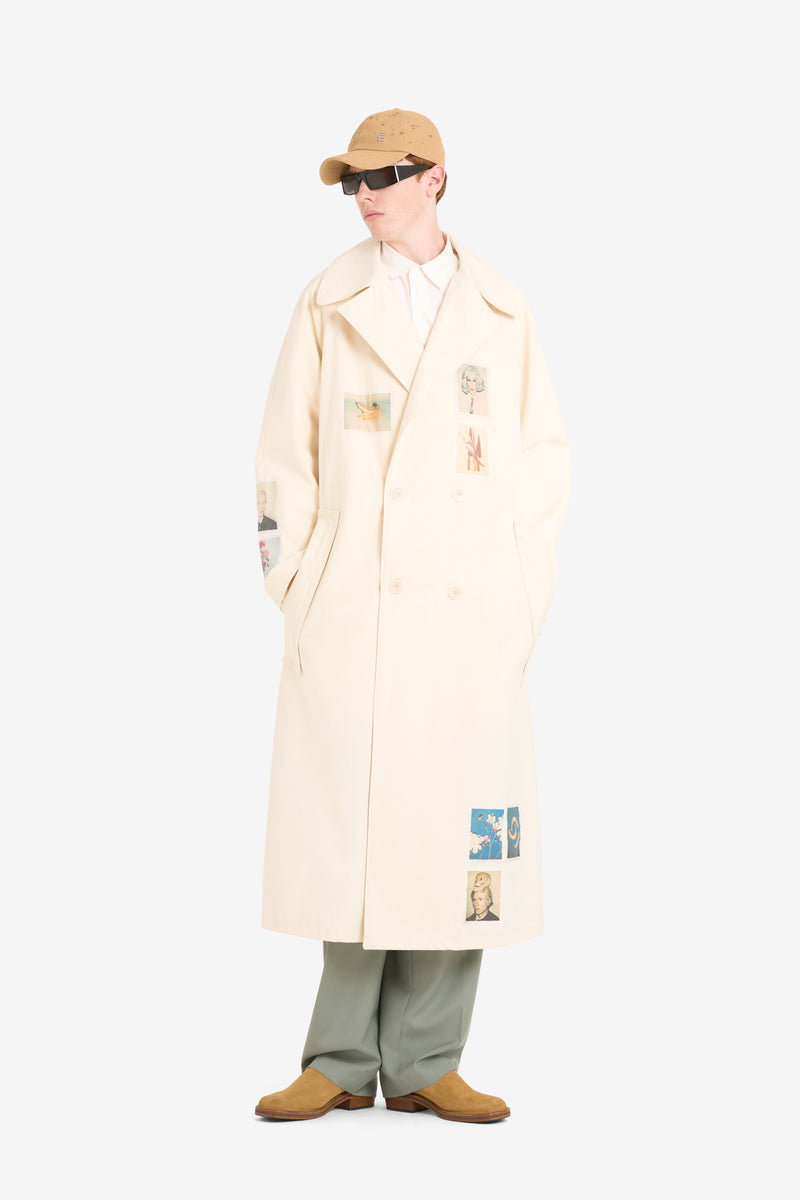 ANDY WARHOL RIPSTOP COAT CREAM 6 ANDY WARHOL RIPSTOP COAT CREAM 6
