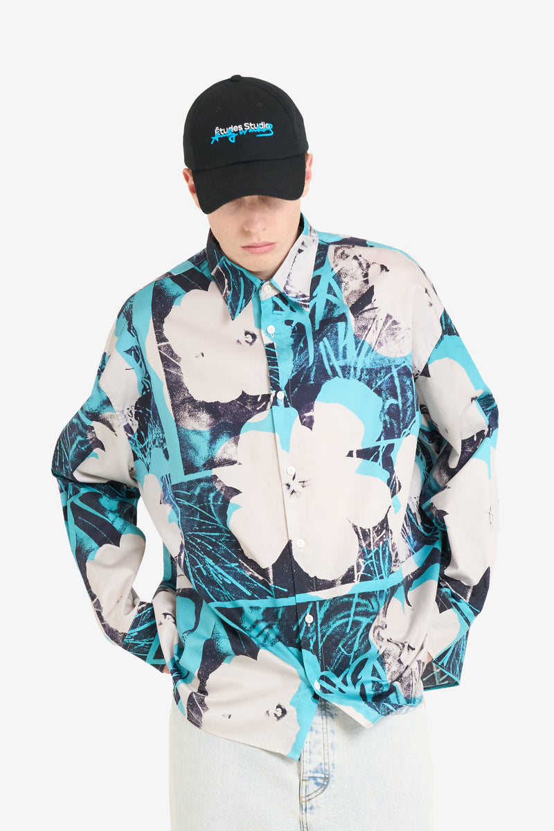 SHIRT ANDY WARHOL FLOWER PRINT 2 SHIRT ANDY WARHOL FLOWER PRINT 2