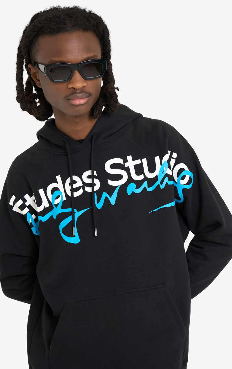 ETUDES STUDIO + ANDY WARHOL SIGNED HOODIE BLACK 4 ETUDES STUDIO + ANDY WARHOL SIGNED HOODIE BLACK 4