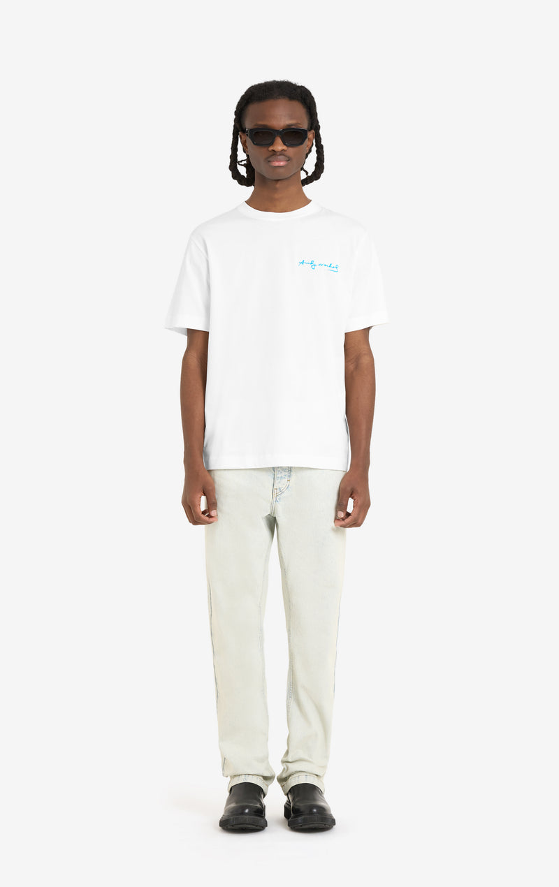 ETUDES STUDIO + ANDY WARHOL REGULAR T-SHIRT INTERVIEW WHITE 3 ETUDES STUDIO + ANDY WARHOL REGULAR T-SHIRT INTERVIEW WHITE 3