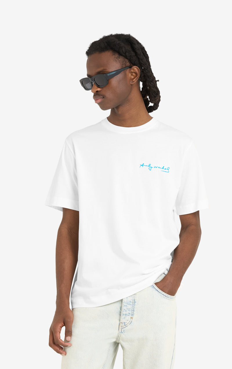 ETUDES STUDIO + ANDY WARHOL REGULAR T-SHIRT INTERVIEW WHITE 2 ETUDES STUDIO + ANDY WARHOL REGULAR T-SHIRT INTERVIEW WHITE 2