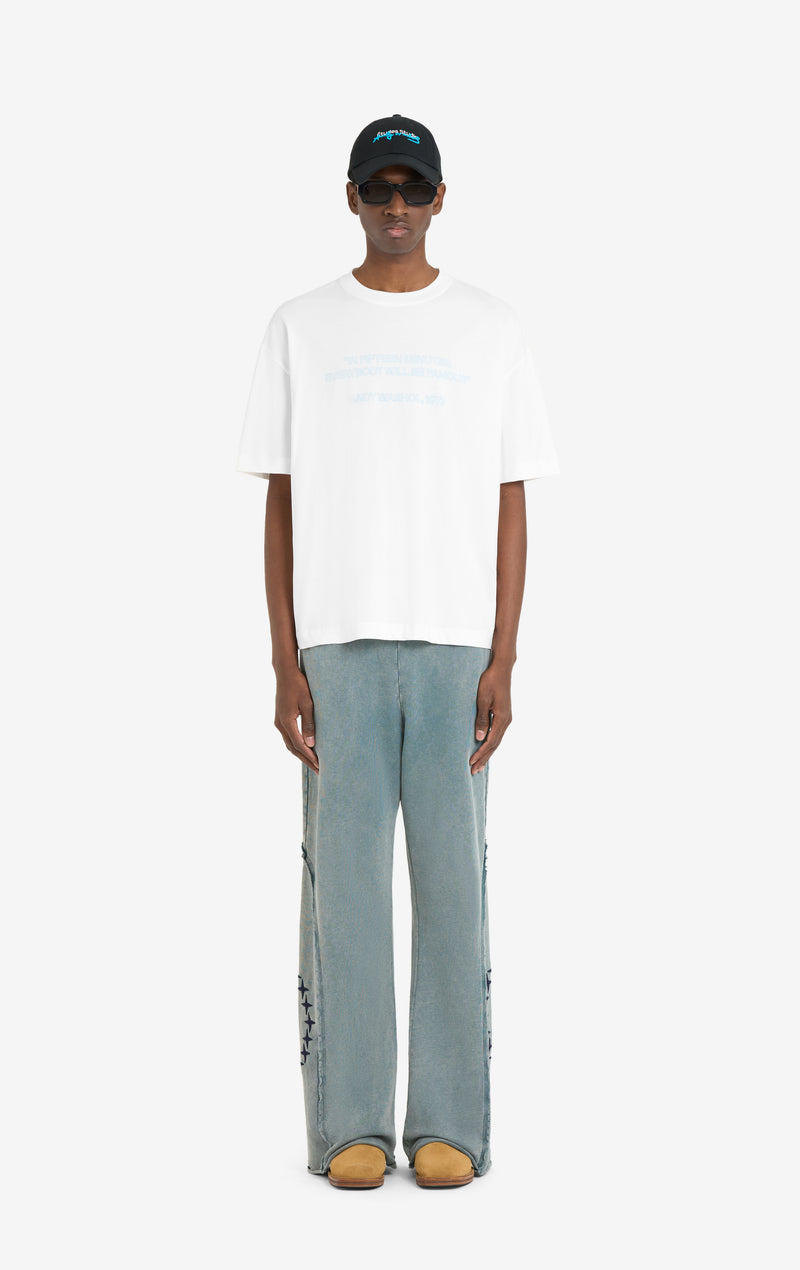 ETUDES STUDIO + ANDY WARHOL RELAX T-SHIRT QUOTE WHITE 2 ETUDES STUDIO + ANDY WARHOL RELAX T-SHIRT QUOTE WHITE 2