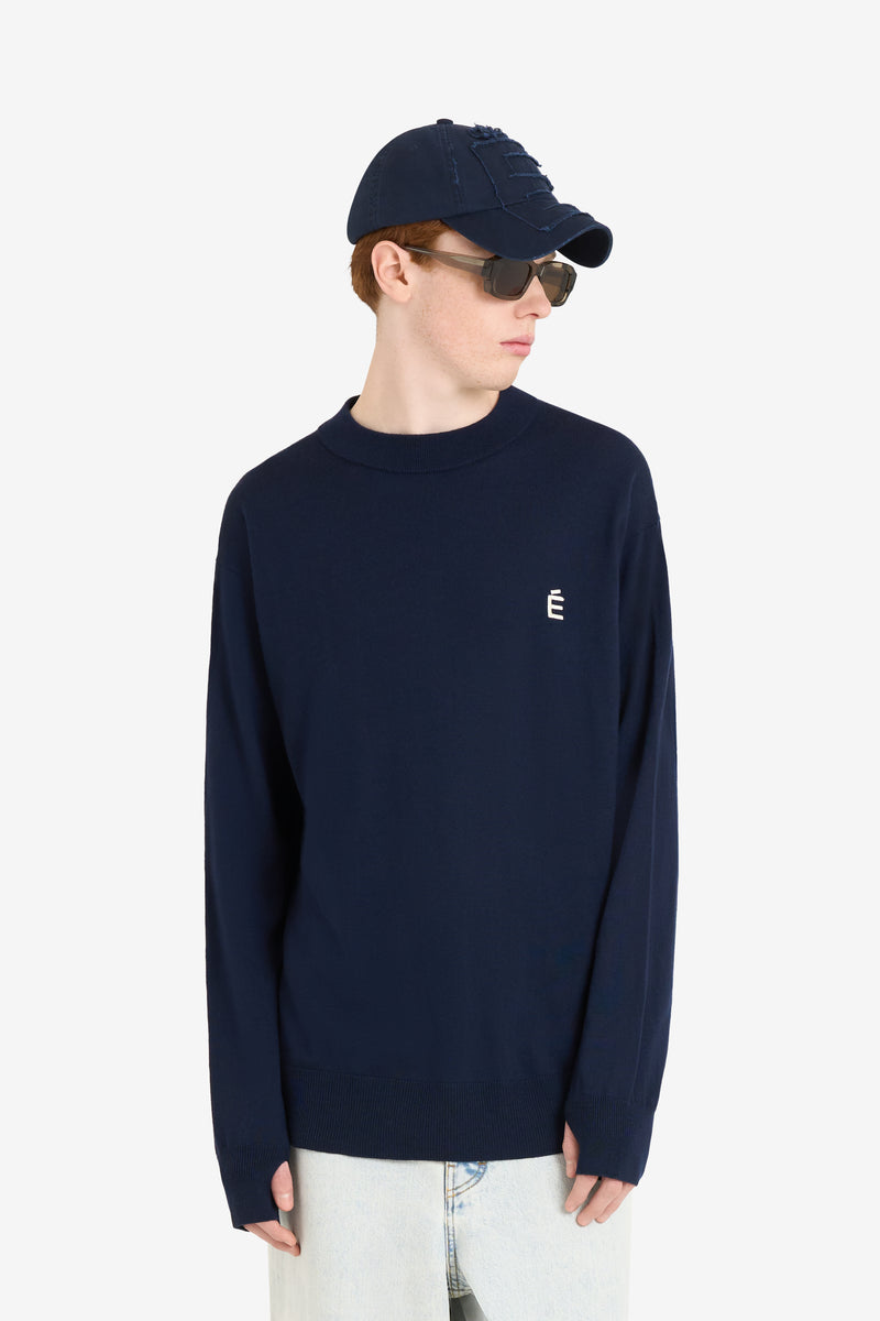 MERINO ROUNDNECK NAVY 2 MERINO ROUNDNECK NAVY 2
