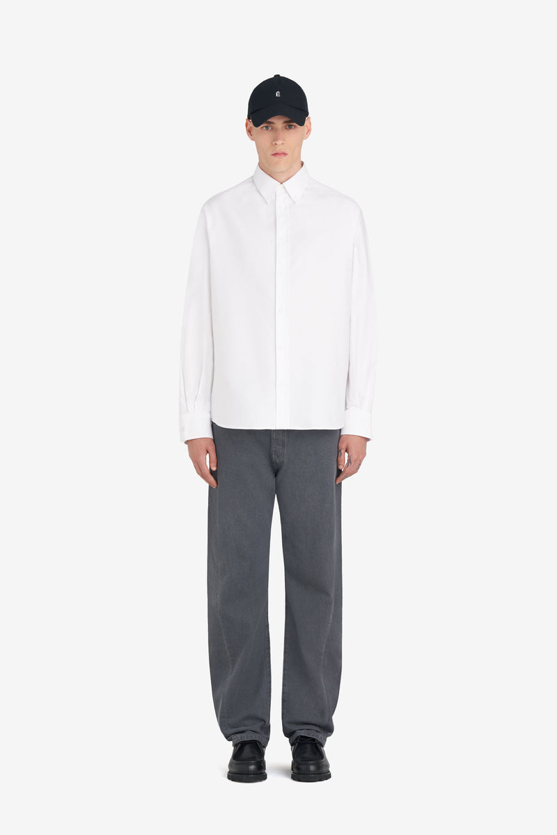 RELAX SHIRT OXFORD WHITE 4 RELAX SHIRT OXFORD WHITE 4