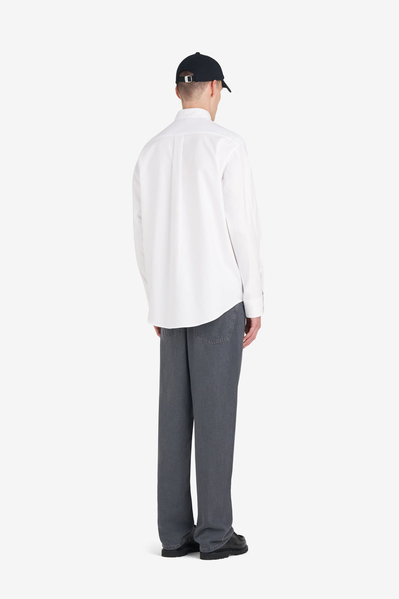 RELAX SHIRT OXFORD WHITE 5 RELAX SHIRT OXFORD WHITE 5