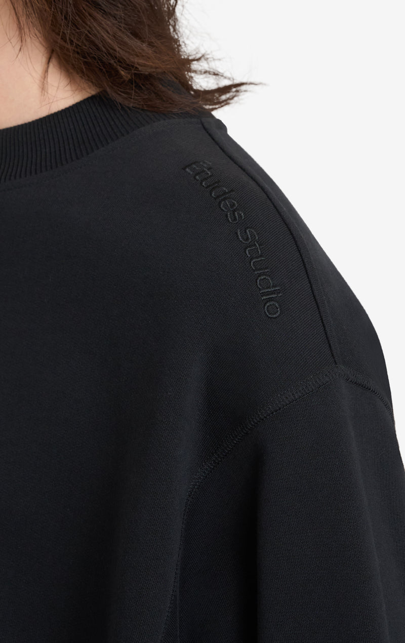 ETUDES STUDIO RELAX CREWNECK BLACK 4 ETUDES STUDIO RELAX CREWNECK BLACK 4