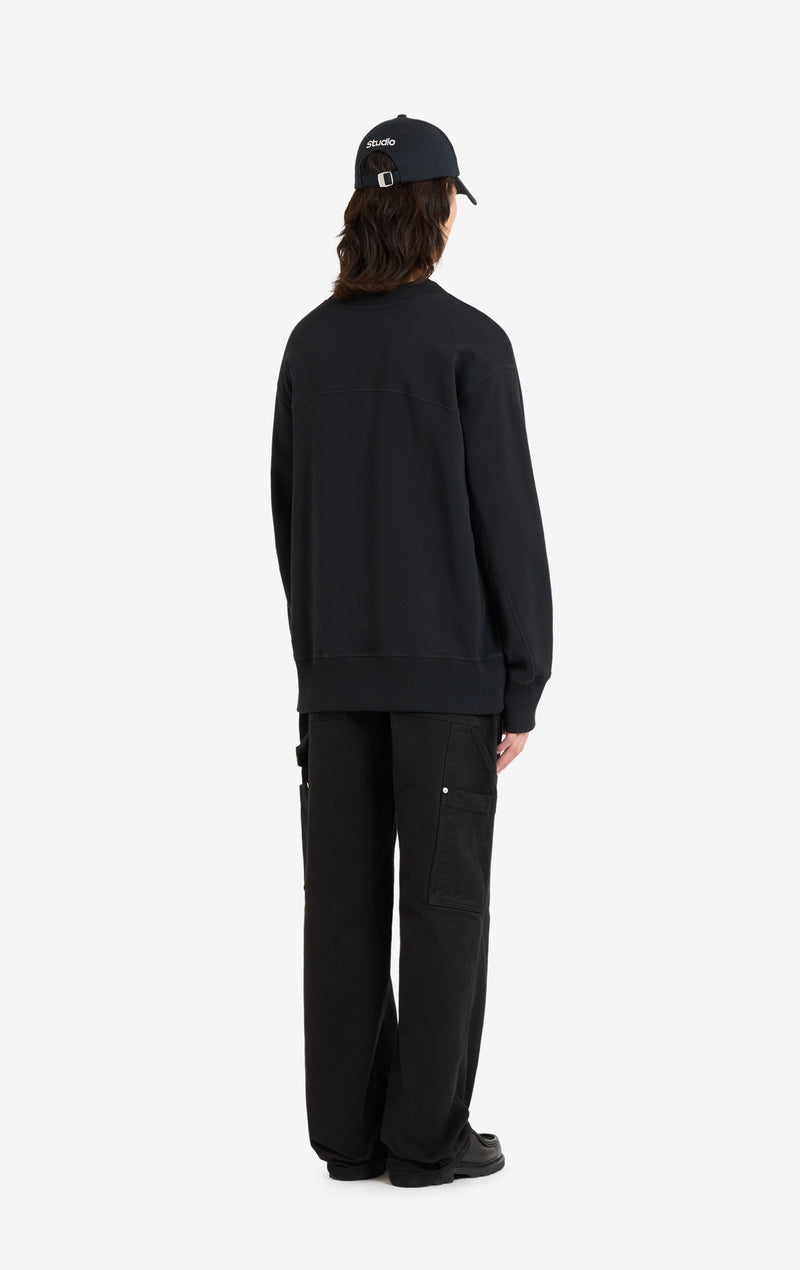 ETUDES STUDIO RELAX CREWNECK BLACK 5 ETUDES STUDIO RELAX CREWNECK BLACK 5