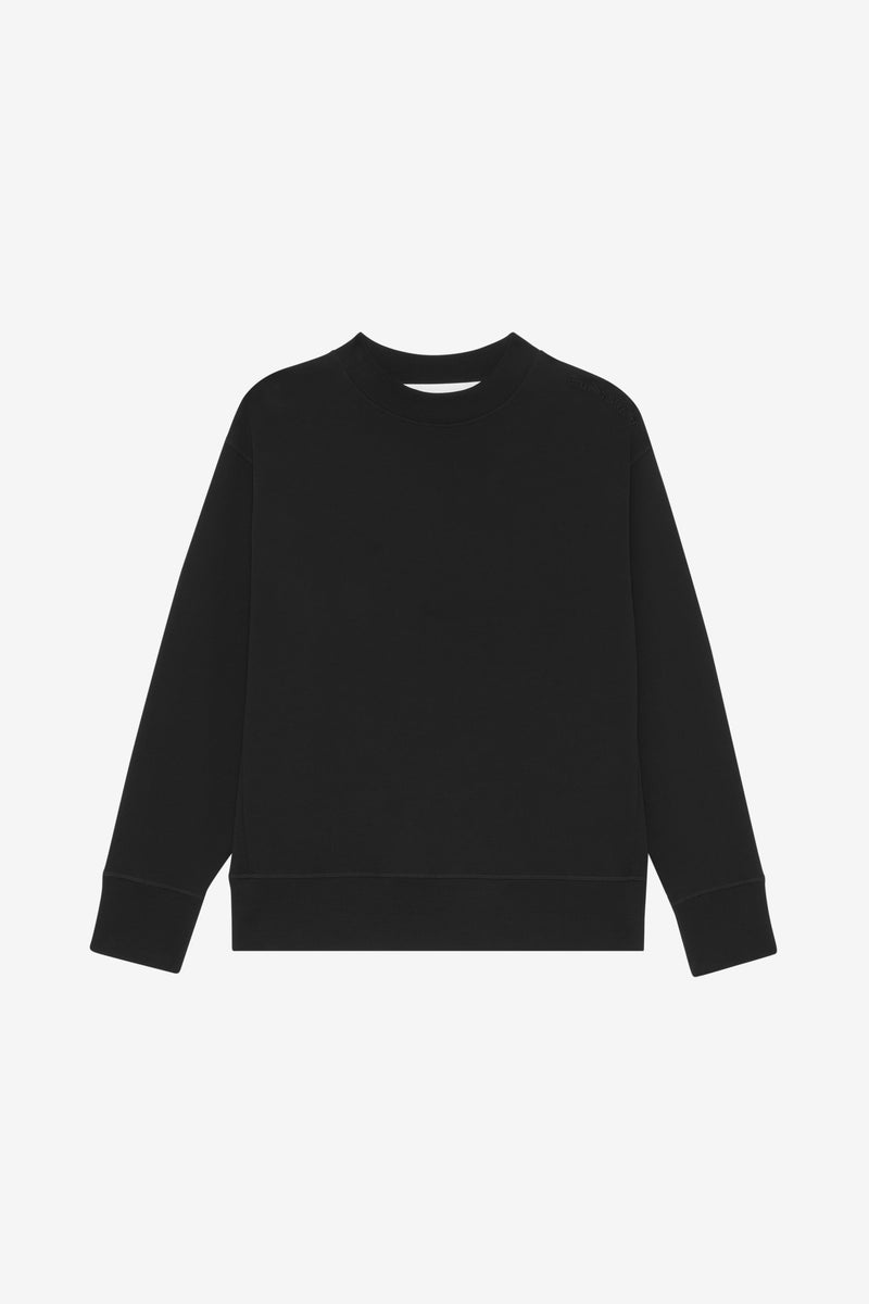 RELAX CREWNECK BLACK 1 RELAX CREWNECK BLACK 1