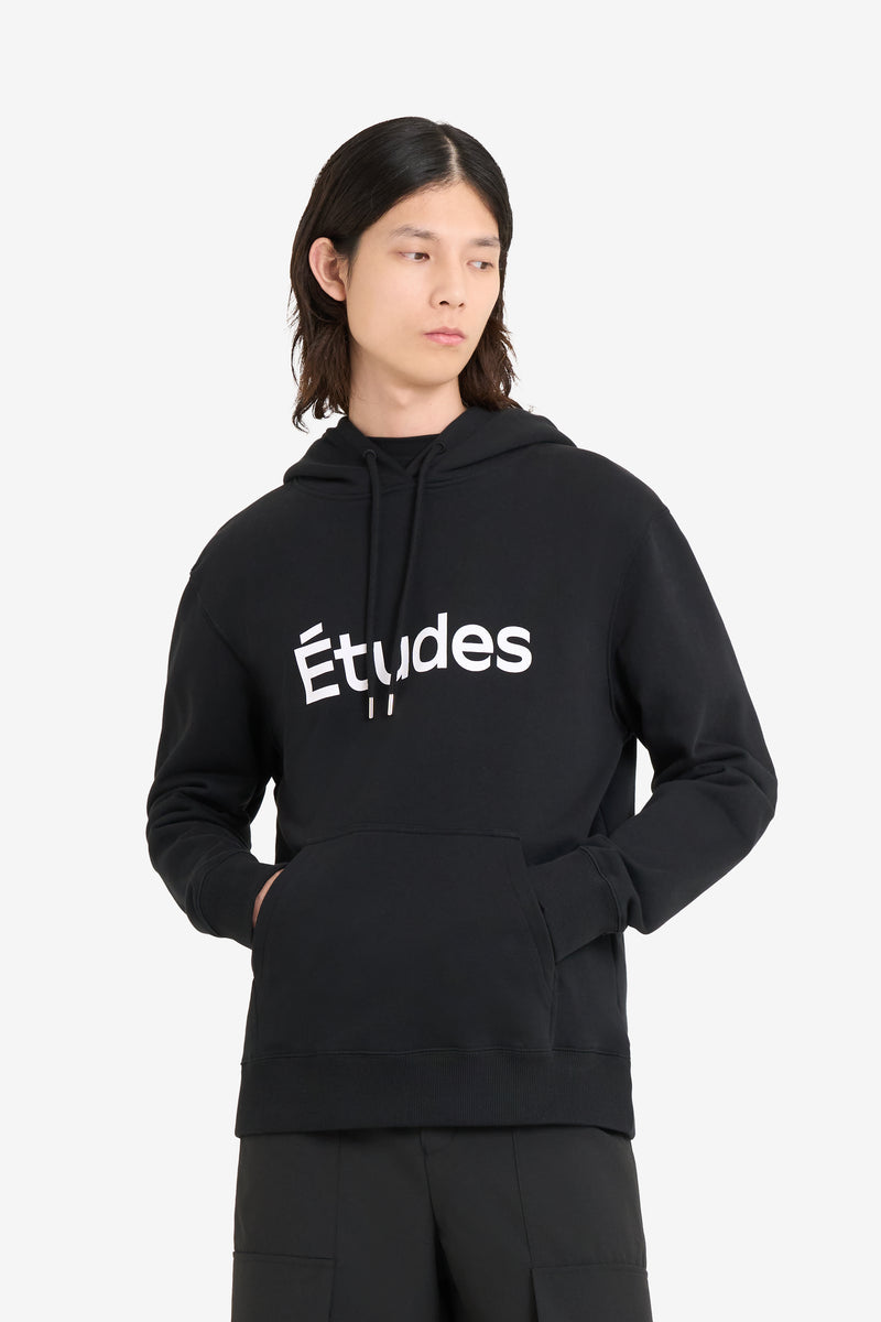 REGULAR HOODIE ÉTUDES BLACK 2 REGULAR HOODIE ÉTUDES BLACK 2