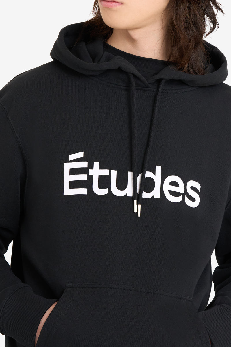 REGULAR HOODIE ÉTUDES BLACK 3 REGULAR HOODIE ÉTUDES BLACK 3