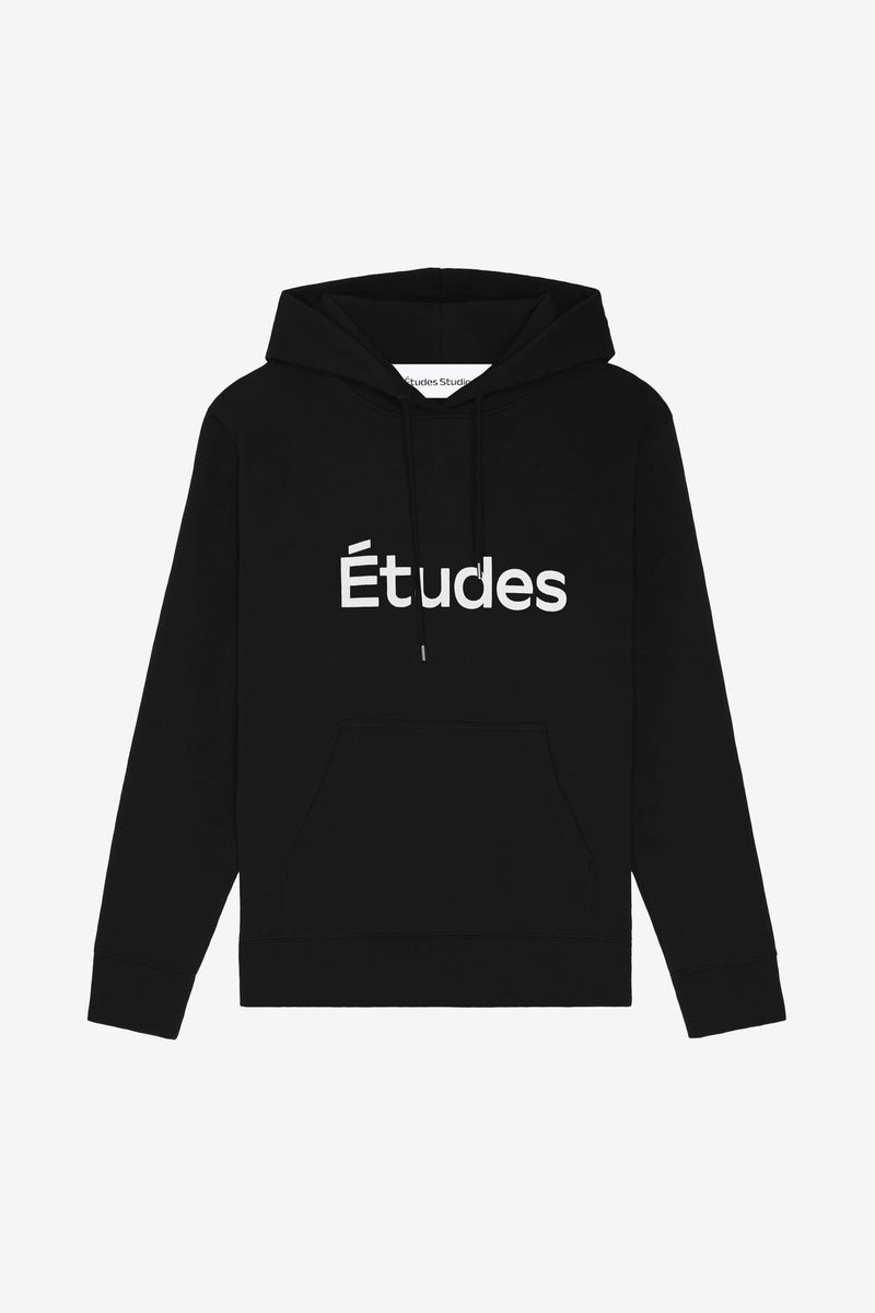 REGULAR HOODIE ÉTUDES BLACK 1 REGULAR HOODIE ÉTUDES BLACK 1