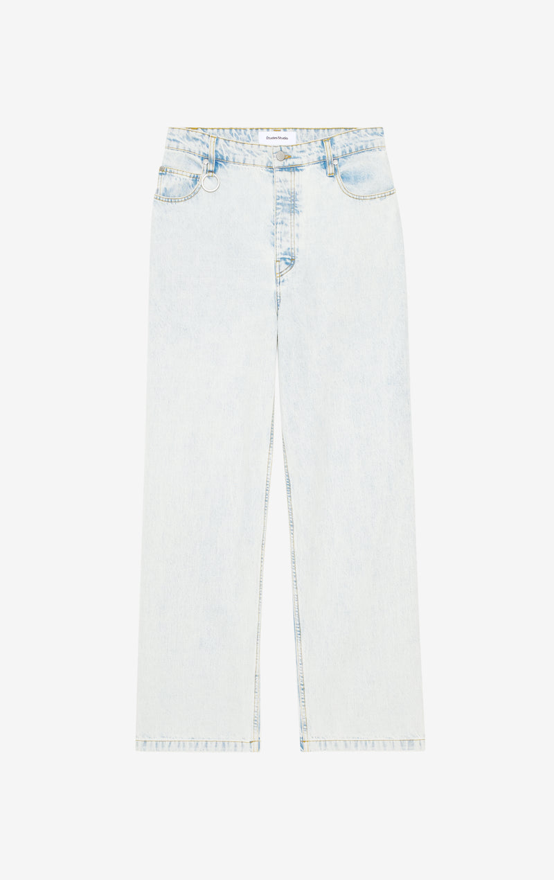 ETUDES STUDIO LOOSE JEANS PANT BLEACH BLUE 1 ETUDES STUDIO LOOSE JEANS PANT BLEACH BLUE 1