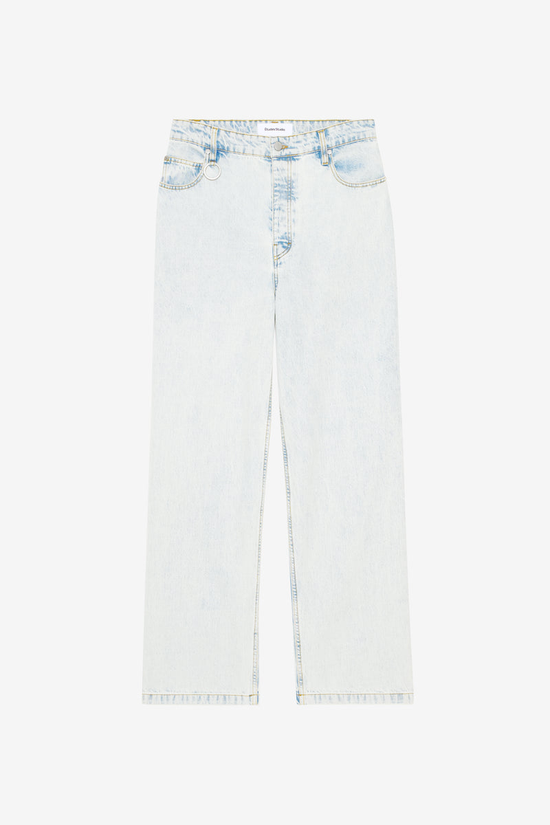 LOOSE JEANS PANT BLEACH BLUE 1 LOOSE JEANS PANT BLEACH BLUE 1