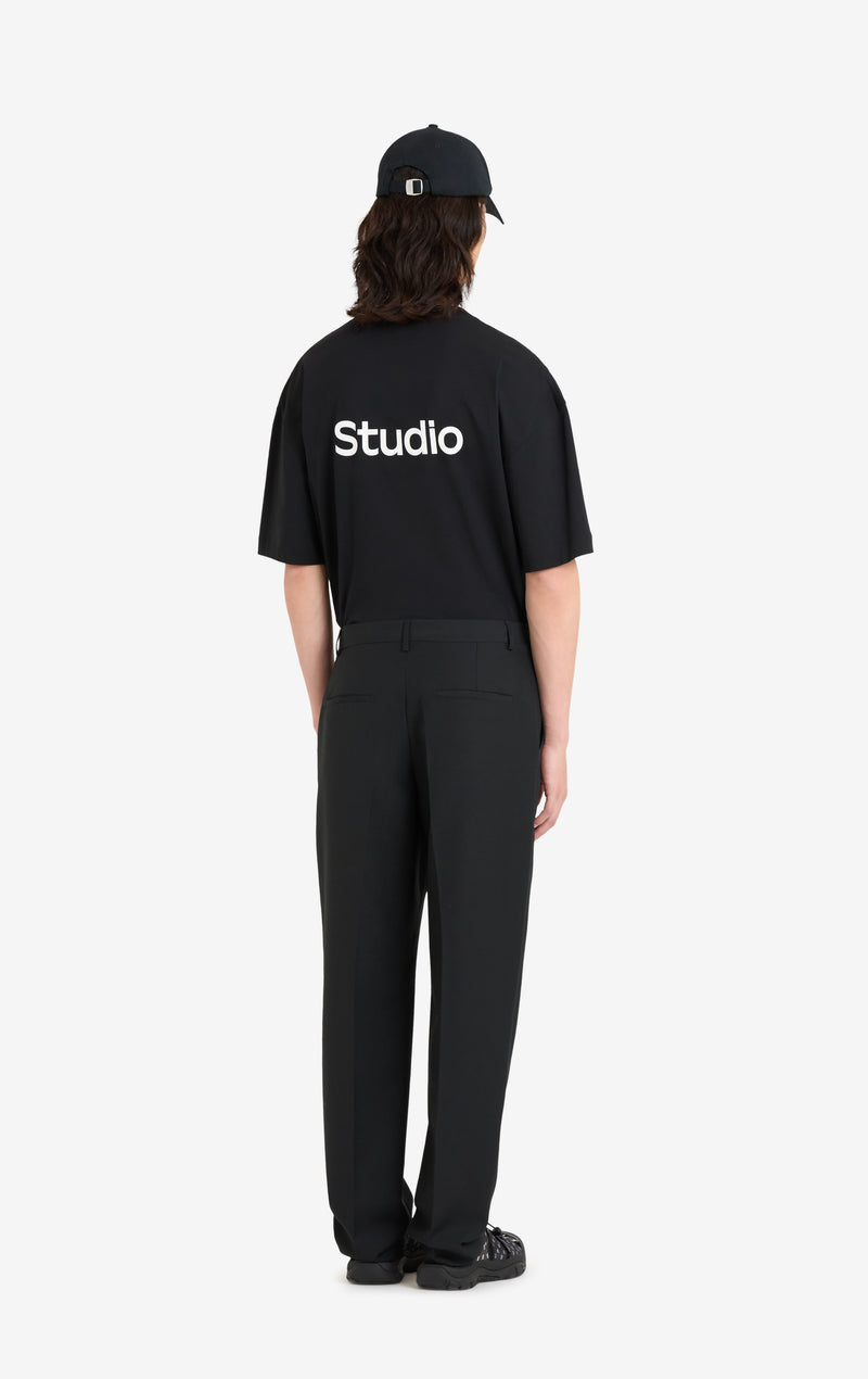 ETUDES STUDIO WOOL STRAIGHT SUIT PANT BLACK 5 ETUDES STUDIO WOOL STRAIGHT SUIT PANT BLACK 5