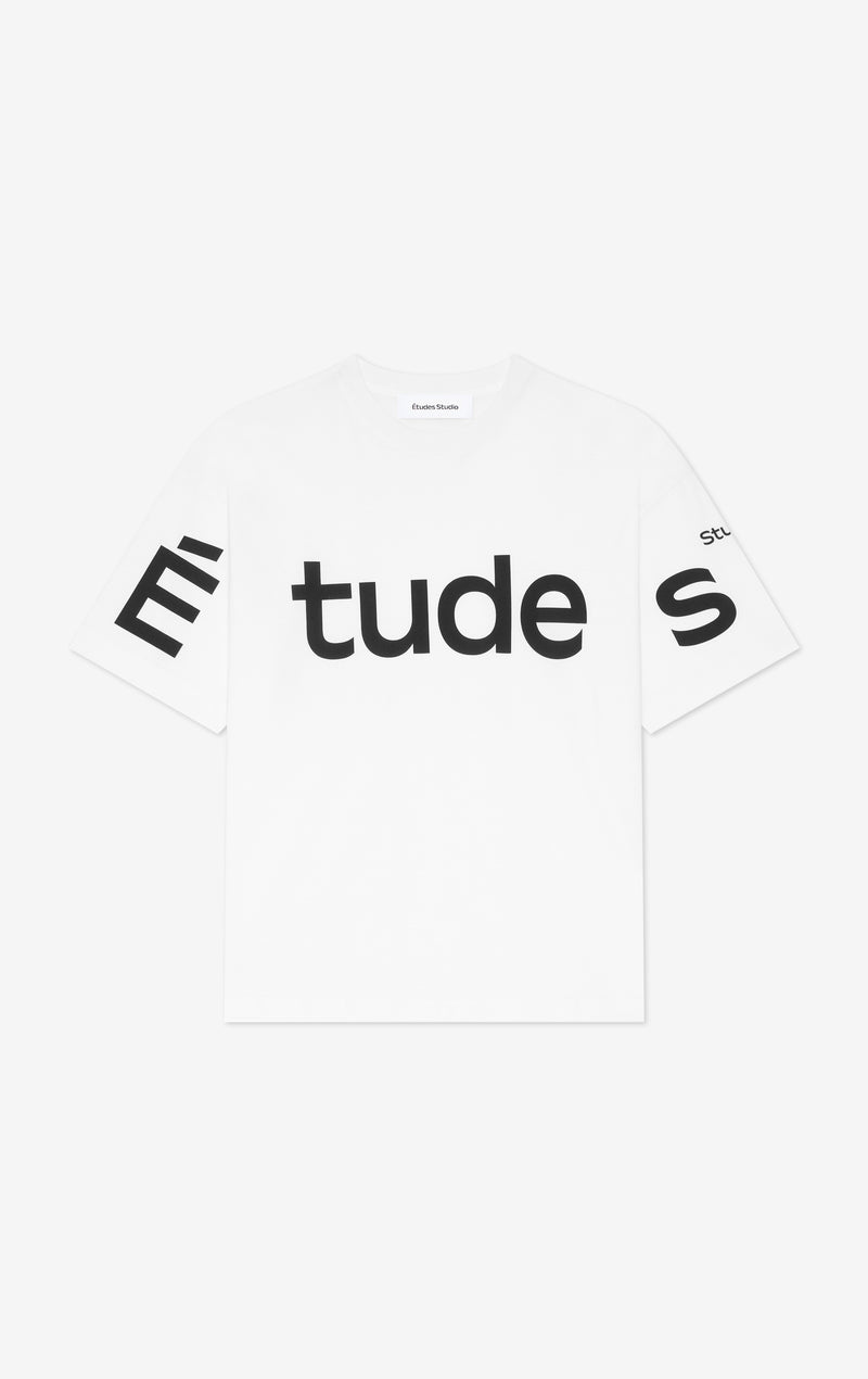 ETUDES STUDIO RELAX T-SHIRT BIG ETUDES WHITE 1 ETUDES STUDIO RELAX T-SHIRT BIG ETUDES WHITE 1