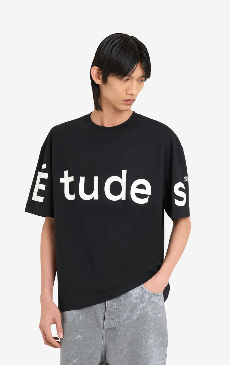 ETUDES STUDIO RELAX T-SHIRT BIG ETUDES BLACK 3 ETUDES STUDIO RELAX T-SHIRT BIG ETUDES BLACK 3