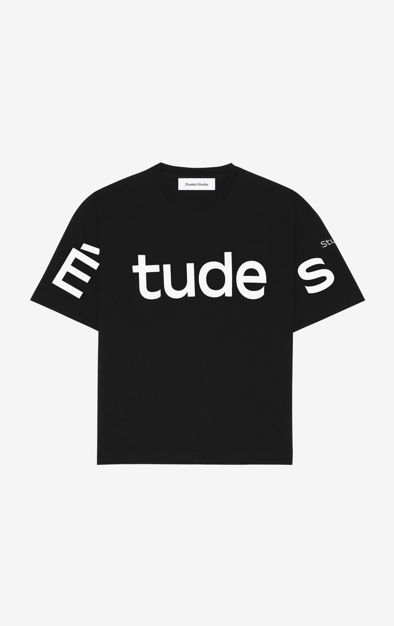 ETUDES STUDIO RELAX T-SHIRT BIG ETUDES BLACK 1 ETUDES STUDIO RELAX T-SHIRT BIG ETUDES BLACK 1