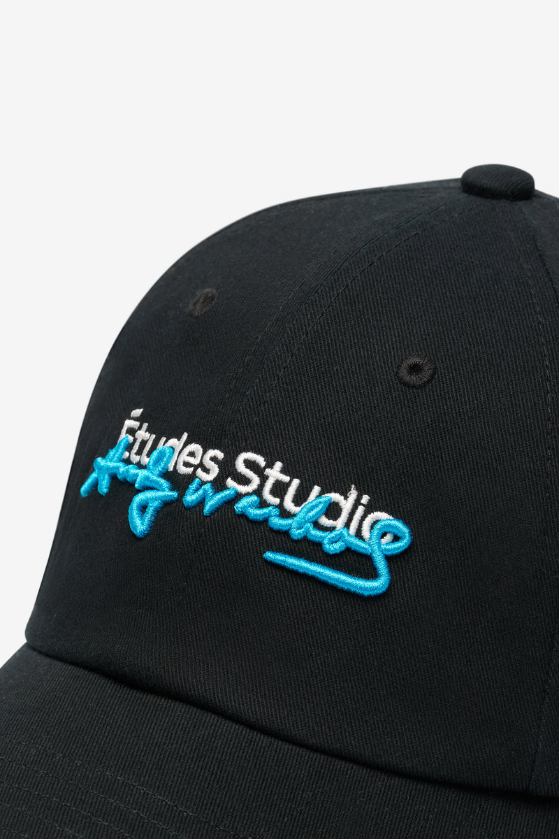 ETUDES STUDIO + ANDY WARHOL CAP SIGNATURE BLACK 2 ETUDES STUDIO + ANDY WARHOL CAP SIGNATURE BLACK 2