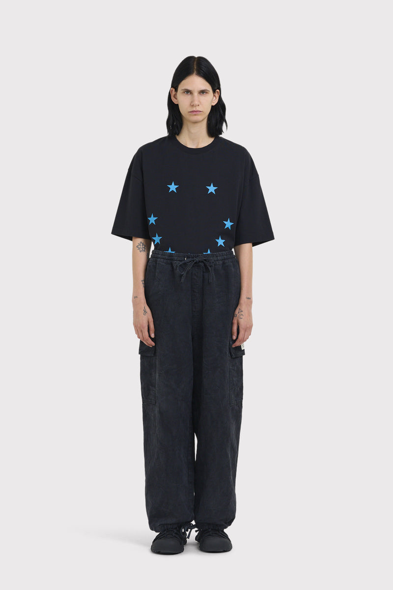 ÉTUDES FORUM CANVAS WRINKLED BLACK TROUSERS 3 ÉTUDES FORUM CANVAS WRINKLED BLACK TROUSERS 3