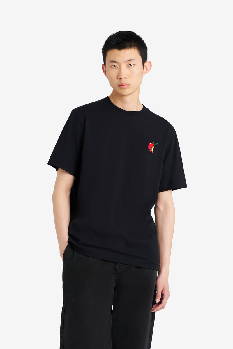 ETUDES STUDIO REGULAR TEE SHIRT APPLE BLACK 3 ETUDES STUDIO REGULAR TEE SHIRT APPLE BLACK 3