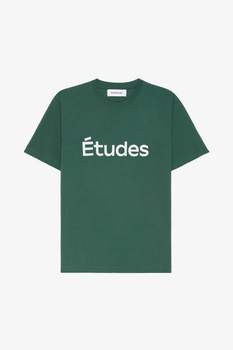REGULAR TEE SHIRT ETUDES STUDIO GREEN 1 REGULAR TEE SHIRT ETUDES STUDIO GREEN 1