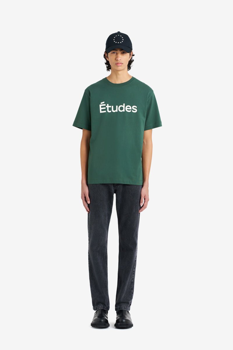 REGULAR TEE SHIRT ETUDES STUDIO GREEN 2 REGULAR TEE SHIRT ETUDES STUDIO GREEN 2