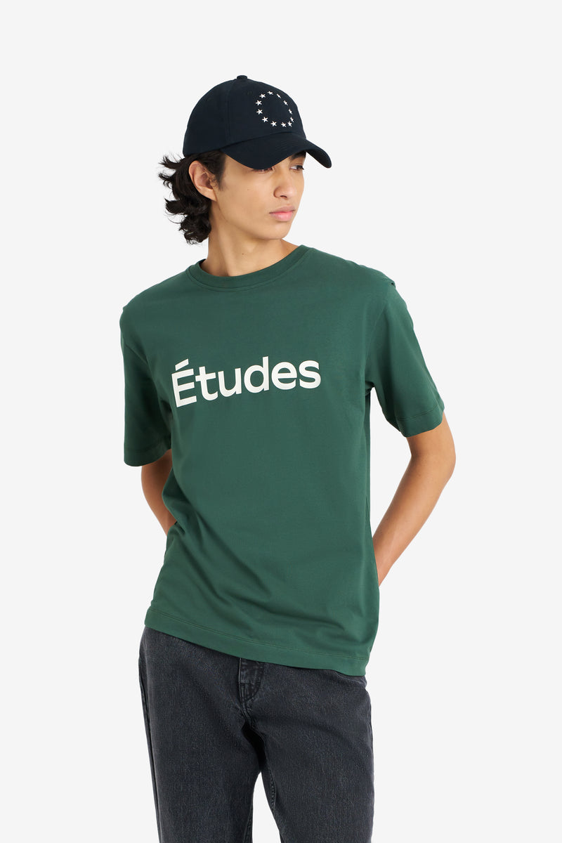REGULAR TEE SHIRT ETUDES STUDIO GREEN 3 REGULAR TEE SHIRT ETUDES STUDIO GREEN 3