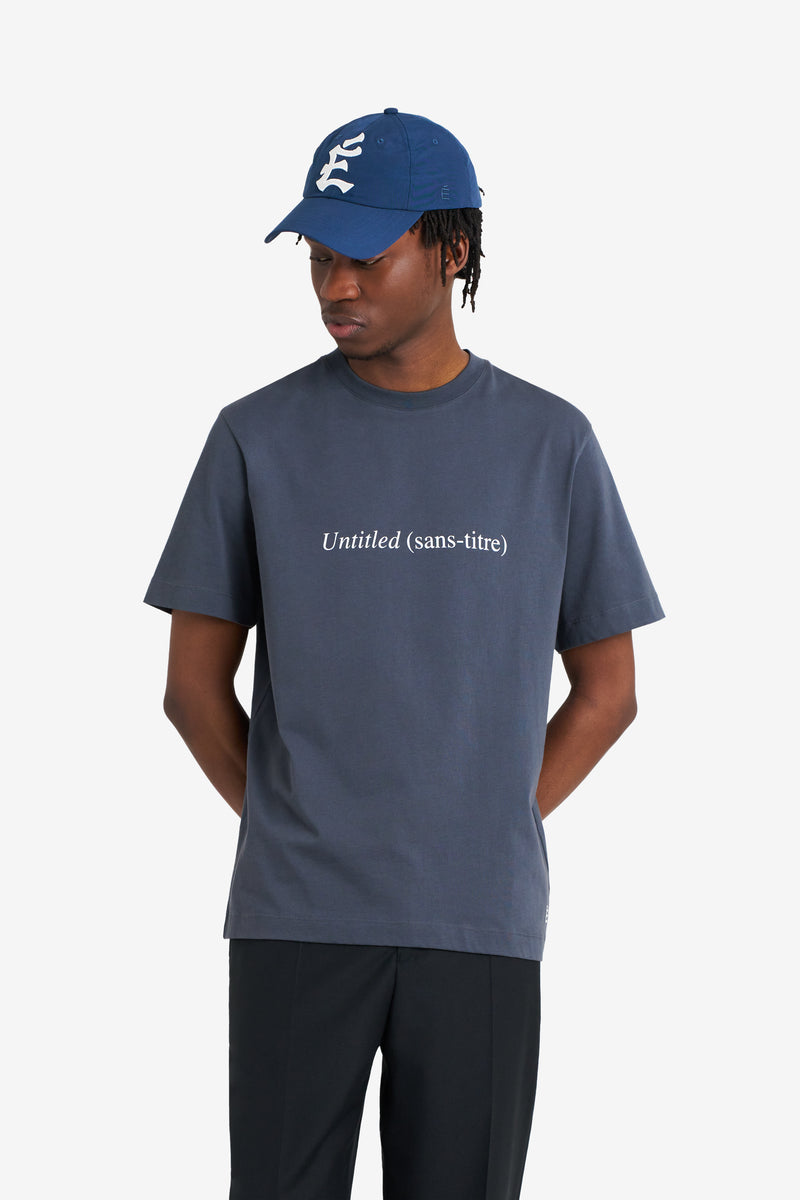 ETUDES STUDIO REGULAR TEE SHIRT UNTITLED DK GREY 3 ETUDES STUDIO REGULAR TEE SHIRT UNTITLED DK GREY 3