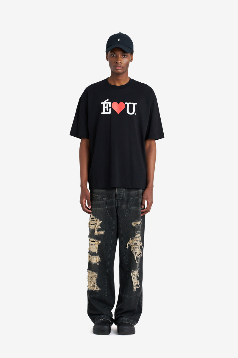 ETUDES STUDIO RELAX TEE SHIRT E L U BLACK 2 ETUDES STUDIO RELAX TEE SHIRT E L U BLACK 2