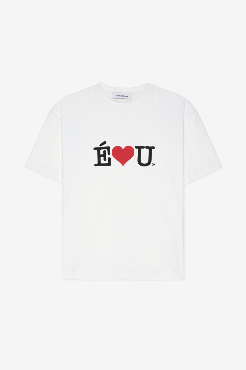 ETUDES STUDIO RELAX TEE SHIRT E L U WHITE 1 ETUDES STUDIO RELAX TEE SHIRT E L U WHITE 1