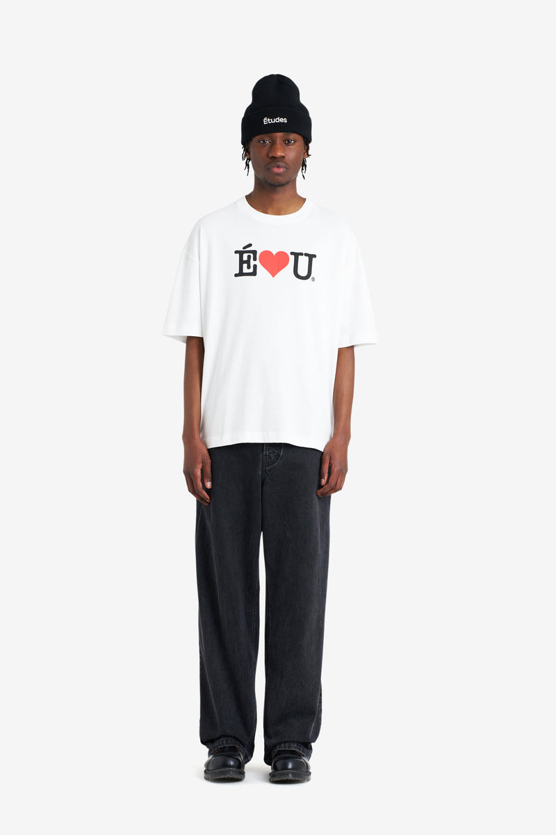 ETUDES STUDIO RELAX TEE SHIRT E L U WHITE 2 ETUDES STUDIO RELAX TEE SHIRT E L U WHITE 2