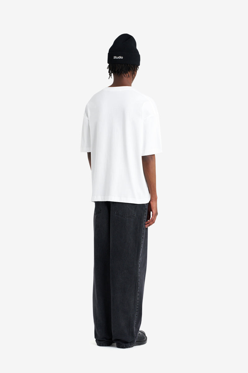 ETUDES STUDIO RELAX TEE SHIRT E L U WHITE 4 ETUDES STUDIO RELAX TEE SHIRT E L U WHITE 4