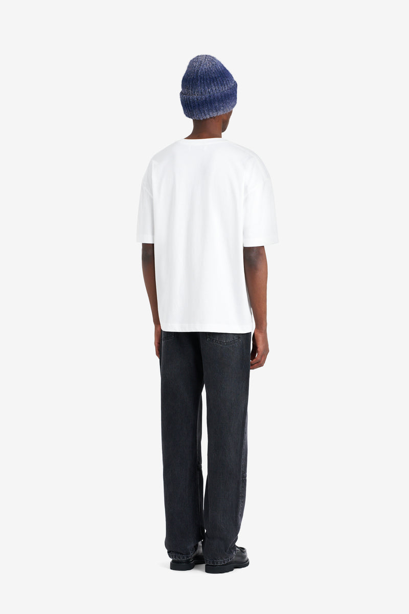 ETUDES STUDIO RELAX TEE SHIRT TAKE YOUR TIME WHITE 4 ETUDES STUDIO RELAX TEE SHIRT TAKE YOUR TIME WHITE 4