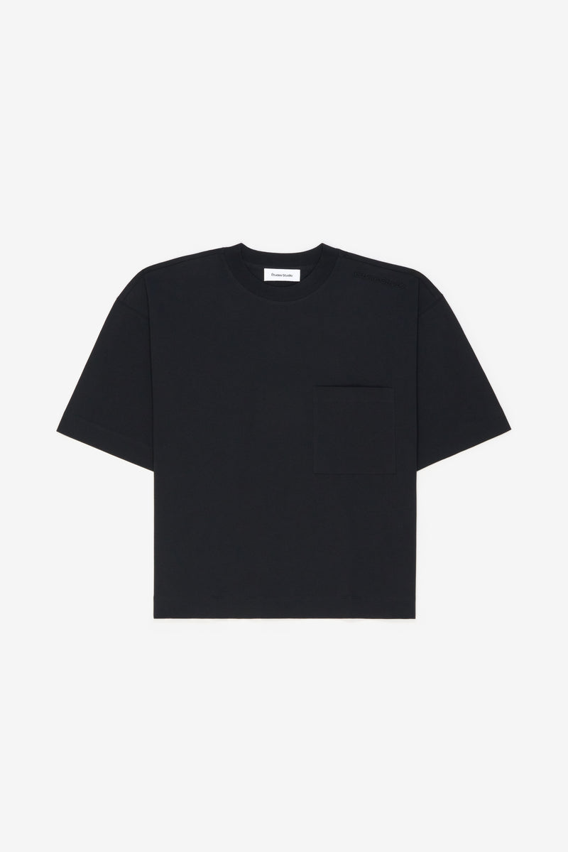 ETUDES STUDIO OVERSIZE POCKET TEE SHIRT BLACK 1 ETUDES STUDIO OVERSIZE POCKET TEE SHIRT BLACK 1