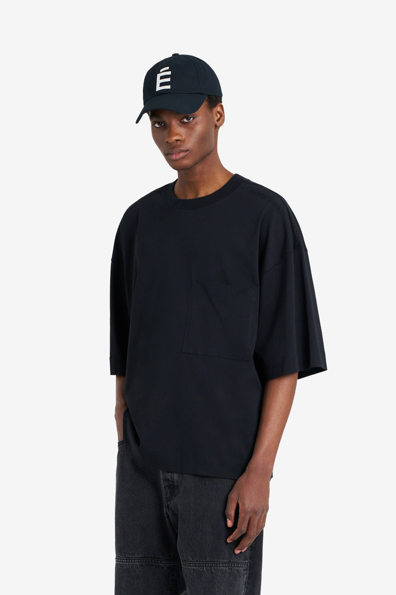 ETUDES STUDIO OVERSIZE POCKET TEE SHIRT BLACK 3 ETUDES STUDIO OVERSIZE POCKET TEE SHIRT BLACK 3