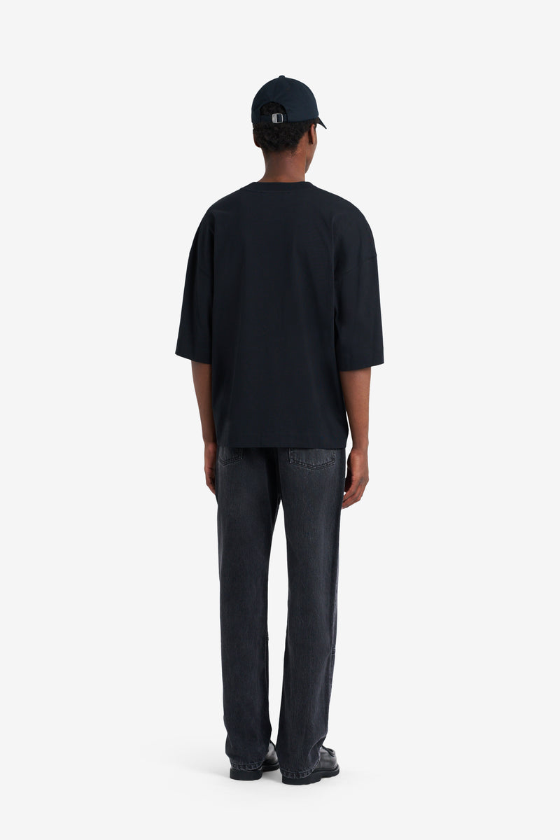 ETUDES STUDIO OVERSIZE POCKET TEE SHIRT BLACK 4 ETUDES STUDIO OVERSIZE POCKET TEE SHIRT BLACK 4