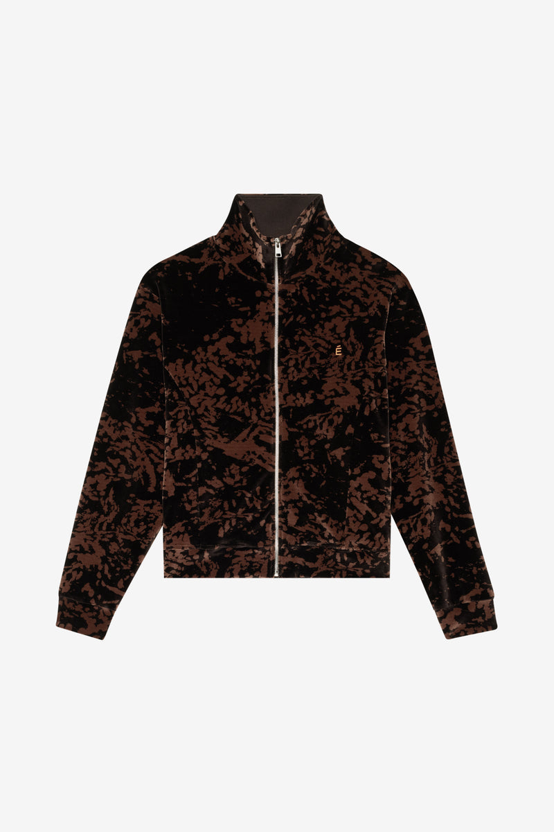 CLAIRE TABOURET + ETUDES STUDIO TRACKJACKET DARK BROWN 1 CLAIRE TABOURET + ETUDES STUDIO TRACKJACKET DARK BROWN 1