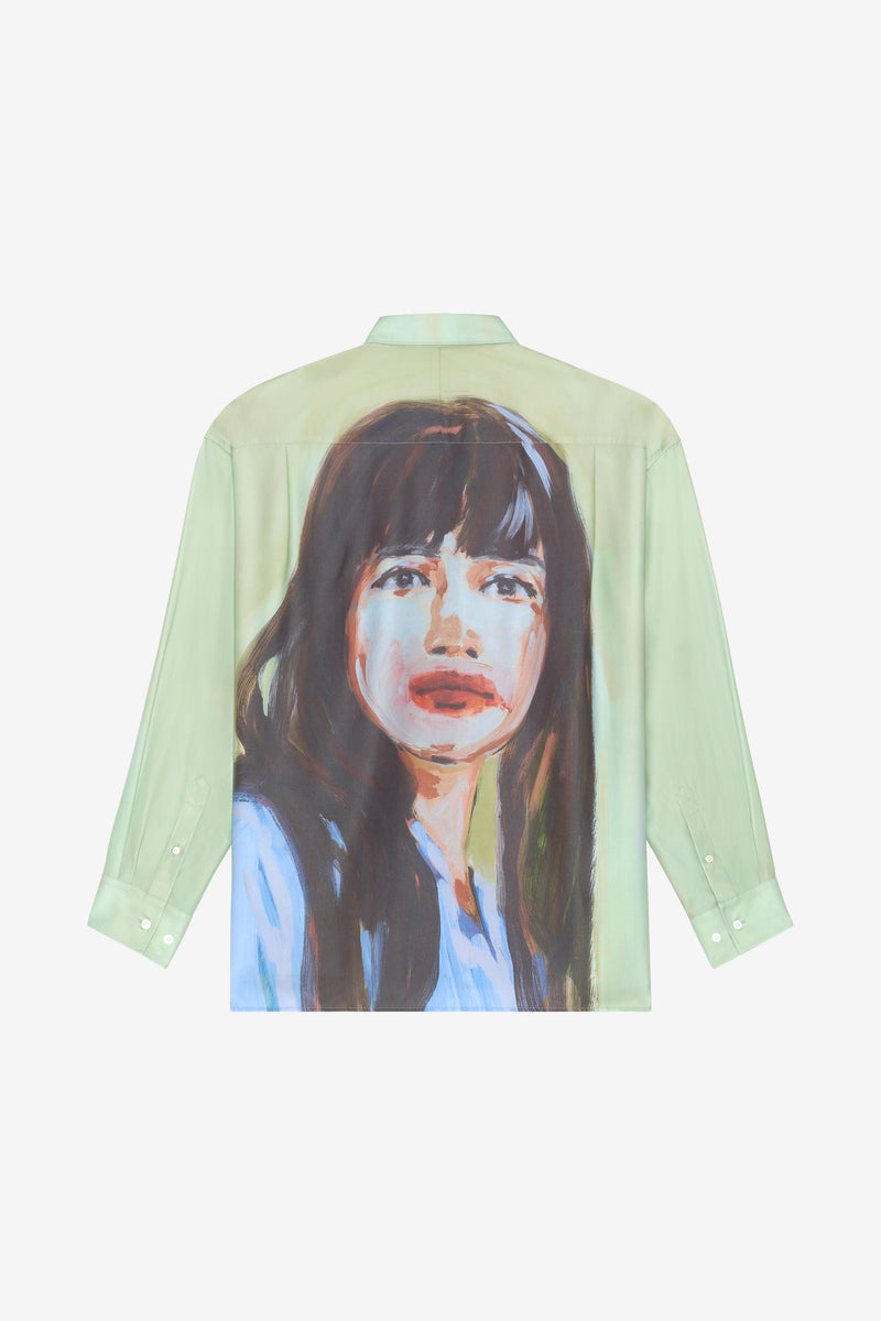 SHIRT CLAIRE TABOURET GREEN 3 SHIRT CLAIRE TABOURET GREEN 3