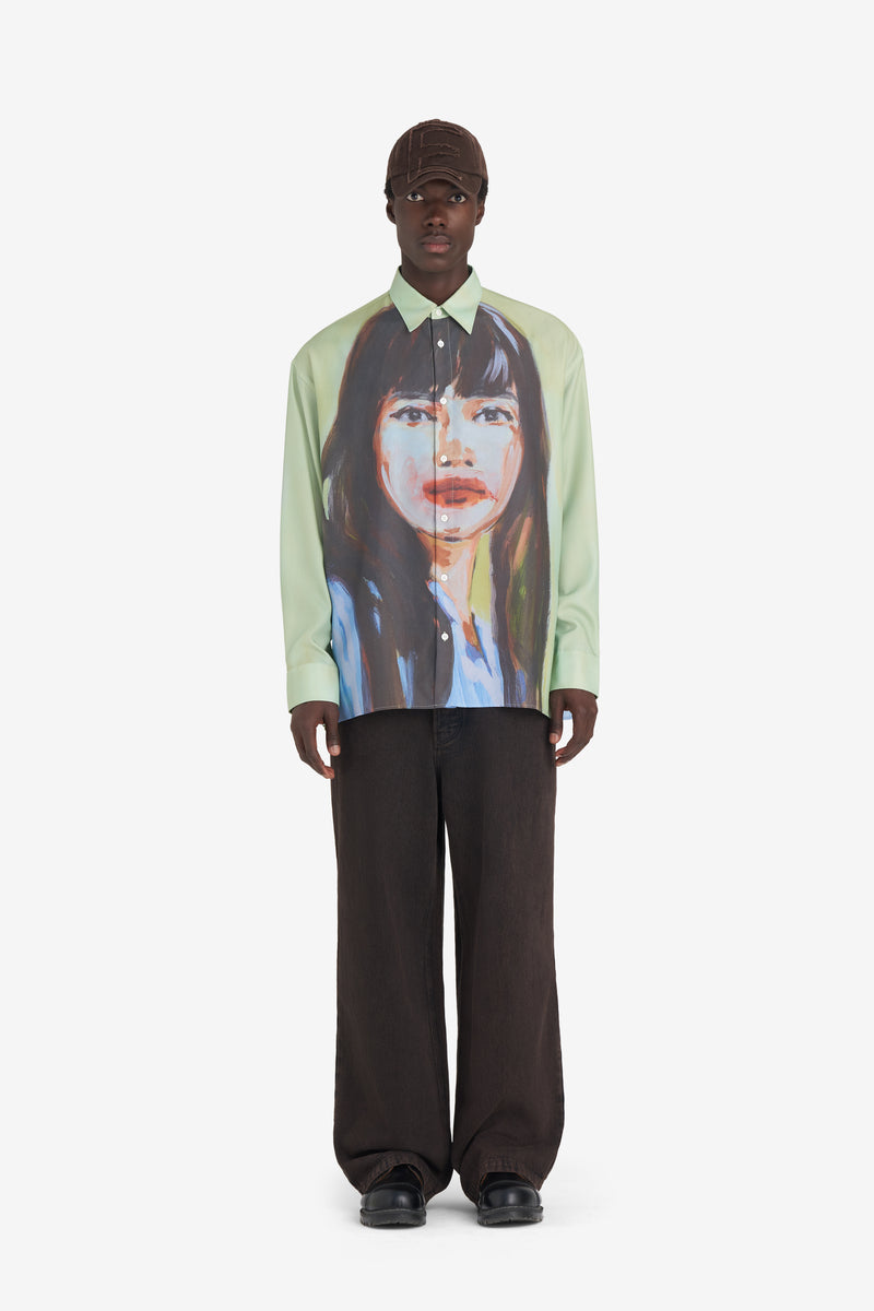 SHIRT CLAIRE TABOURET GREEN 5 SHIRT CLAIRE TABOURET GREEN 5
