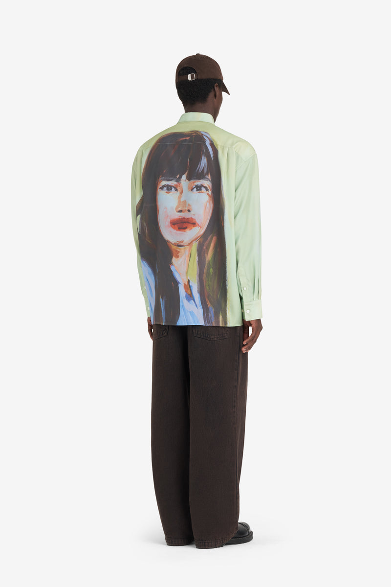 SHIRT CLAIRE TABOURET GREEN 6 SHIRT CLAIRE TABOURET GREEN 6