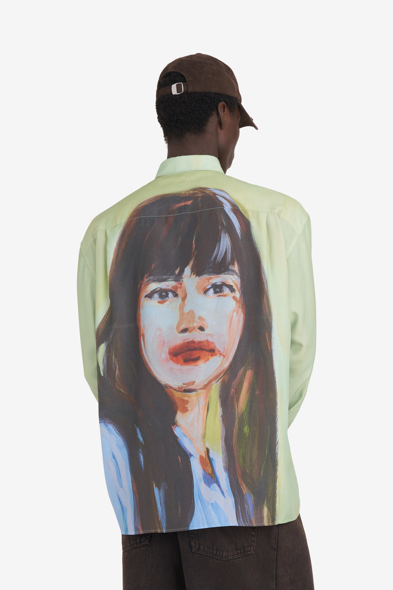SHIRT CLAIRE TABOURET GREEN 4 SHIRT CLAIRE TABOURET GREEN 4